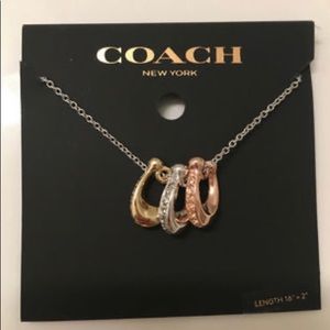 Coach ~ signature necklace
